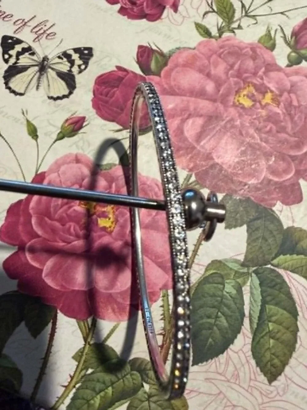 Authentic Pandora Twinkling Forever Bangle Bracelet # 590511CZ